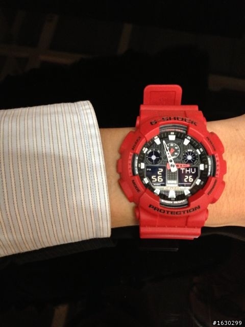 不專業開箱/G-SHOCK  Ga-100B-4ADR