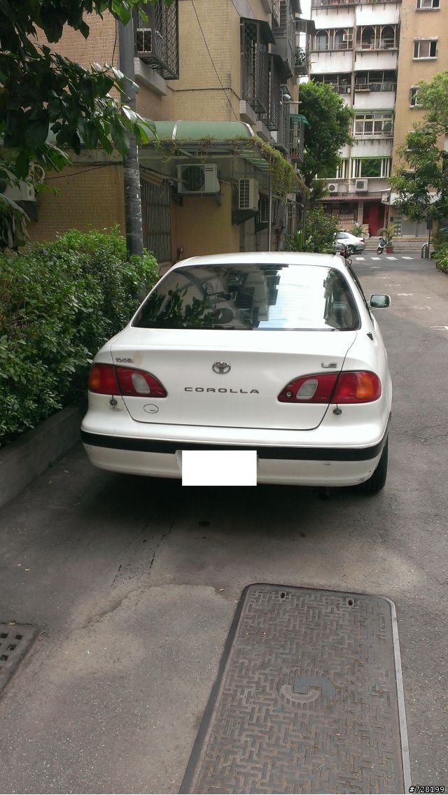 舊車開箱照! 1999 corolla ~~小弟剛20~希望各位大大能給小弟對於這台車有甚麼該注意的一些地方呢?