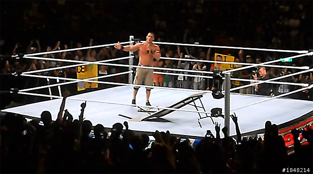* 我 干 你們 那裡 * 姜熙娜 對臺灣粉絲真情告白! (羞~) WWE RAW Live Taipei 2013 07 06   * WWE 2K15 *