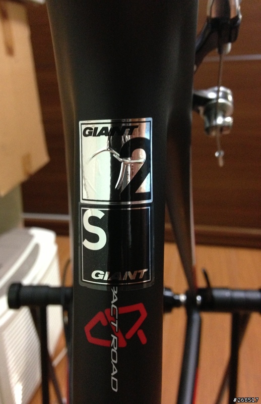 GIANT TCR COMPOSITE 2 2014 消光黑入手 (08/11新手更新心得)