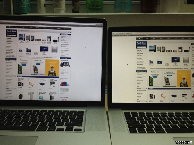 [圖多]踢爆蘋果retina15寸macbook 維修備料，疑似為黃屏翻修(瑕疵回收？次級品)，換了5片了都這樣