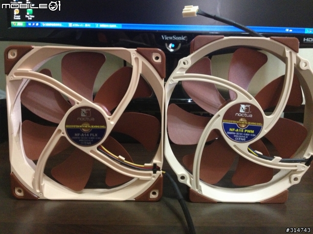 [開箱分享]貓頭鷹Noctua 2013全新款式風扇
