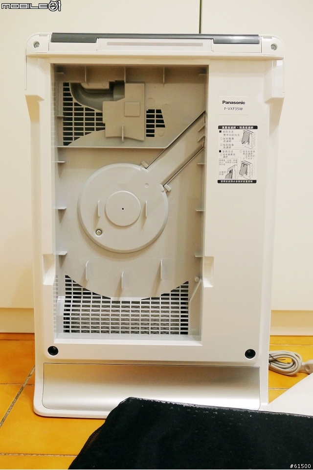 【開箱】Panasonic nanoe奈米水離子 空氣清淨機 (F-VXF35W)