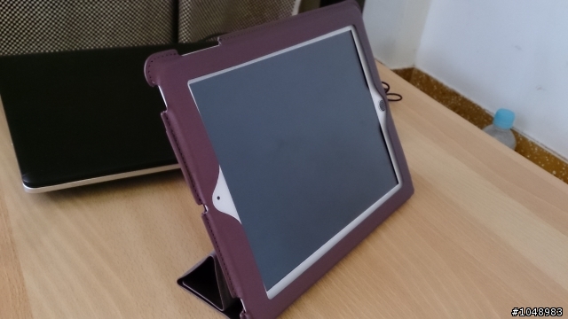 為IPAD4換上紫色新衣...