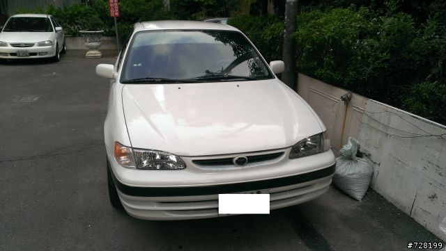 舊車開箱照! 1999 corolla ~~小弟剛20~希望各位大大能給小弟對於這台車有甚麼該注意的一些地方呢?