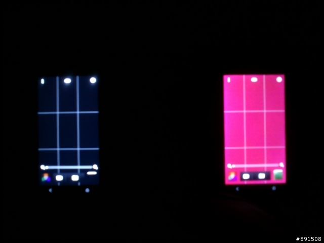 NEW hTC one 是否中了紫光? 簡易測試