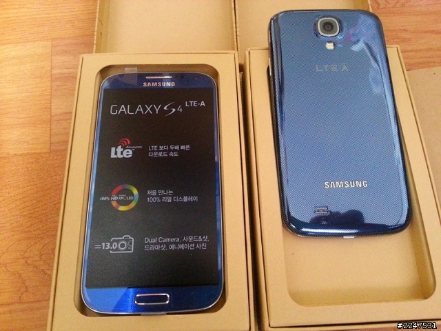 三星 S4 LTE-A 暨E330S 到手嘍，簡易開箱上圖共享