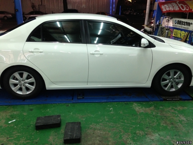 ALTIS 1.8E 換裝KONI避震器+TPMS