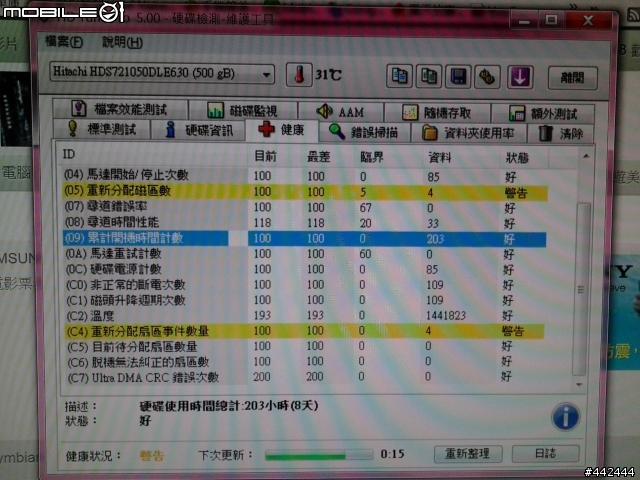 是我倒楣，還是日立硬碟真得這麼差!?