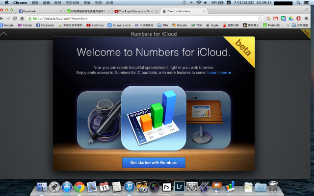 iWork for iCloud beta for developer