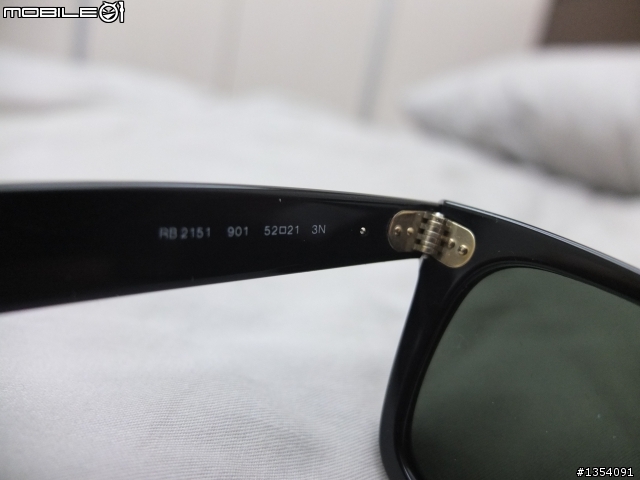 [開箱] Ray Ban RB2151 wayfarer square