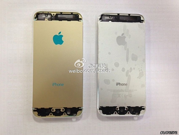 iPhone 5S 將有金、銀、灰三種配色?
