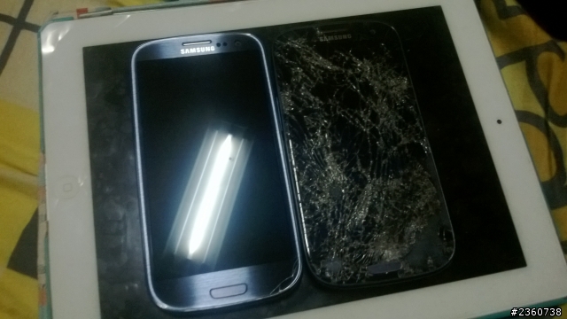 Samsung s3 螢幕破裂