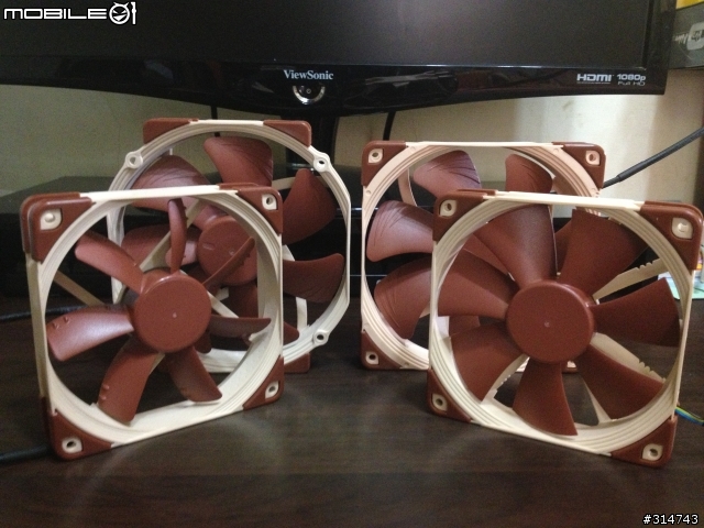 [開箱分享]貓頭鷹Noctua 2013全新款式風扇