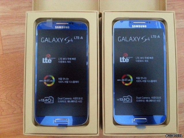 三星 S4 LTE-A 暨E330S 到手嘍，簡易開箱上圖共享