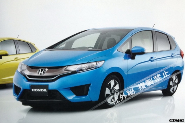2014 Honda New Fit 外型圖片曝光了！