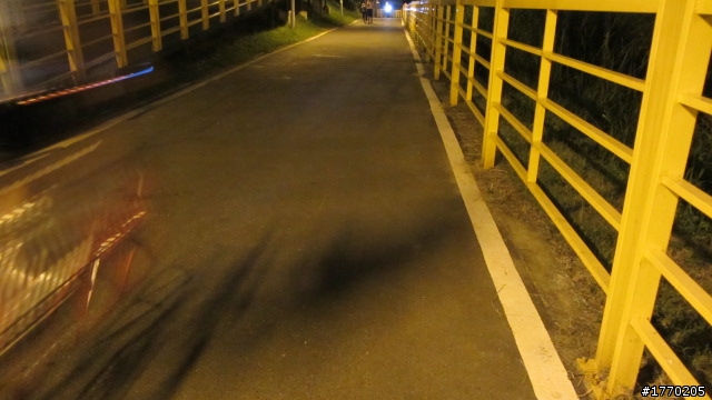 夜騎~景美溪右岸~直抵景美橋