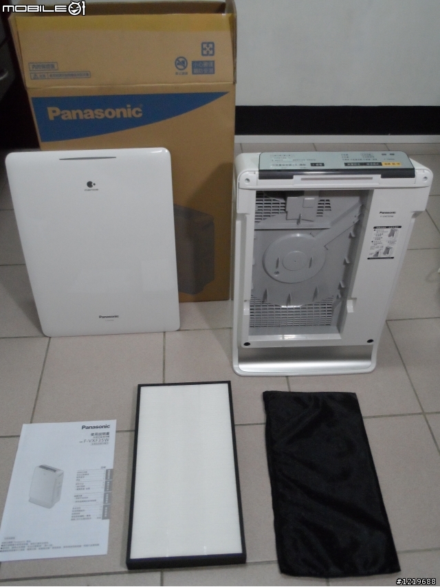 【開箱+慶生】Panasonic nanoe奈米水離子空氣清淨機~體驗分享