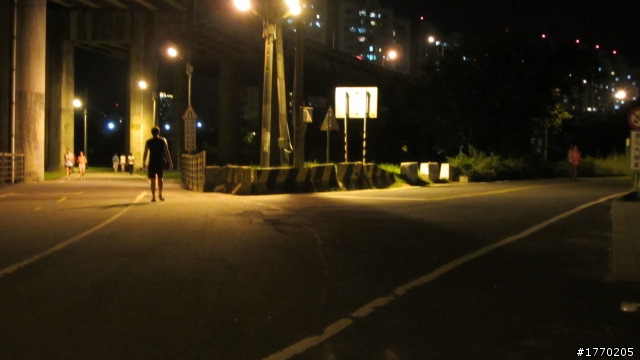 夜騎~景美溪右岸~直抵景美橋
