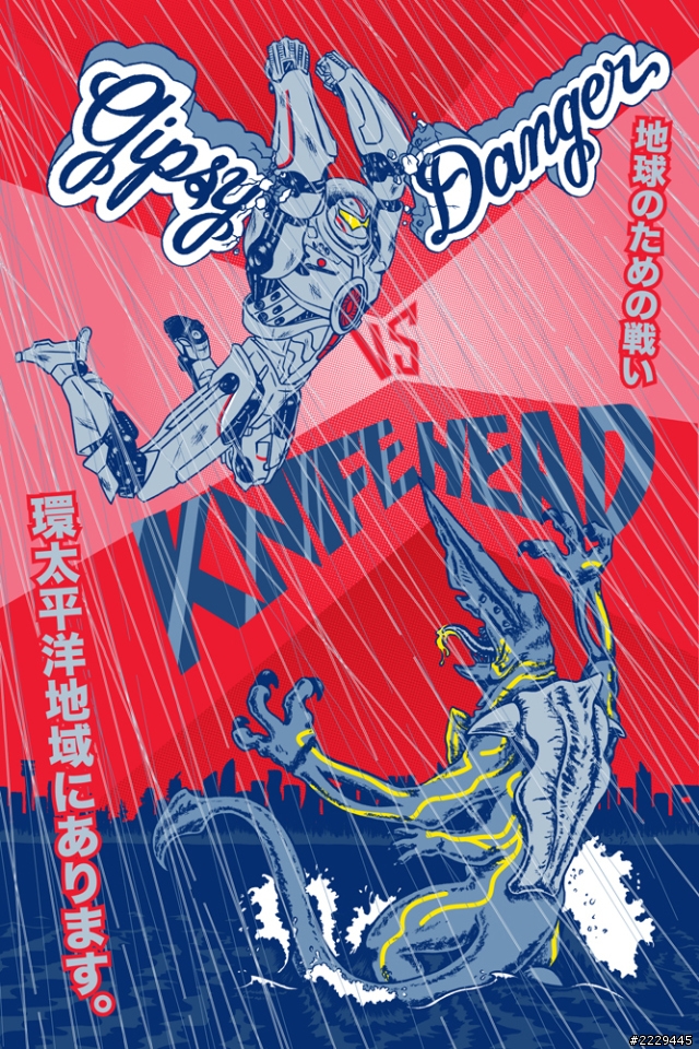 "大奉送"環太平洋電影高質量海報手機桌布+電腦桌布+新增電影官方桌布自製機Full HD !!