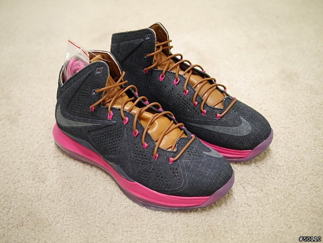 [分享] Nike LeBron X EXT Hazelnut & Denim QS
