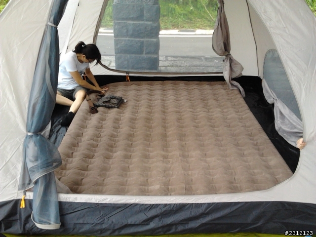 露營界的席夢斯-Outdoorbase 歡樂時光充氣床開箱-雙溪老農夫露營