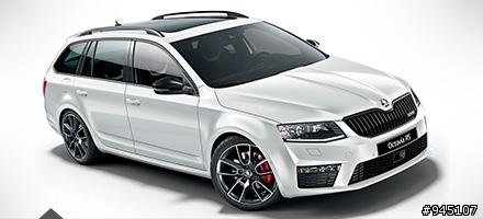 New ŠKODA Octavia Combi RS(gti 7旅行車版)