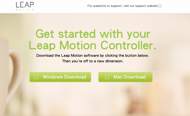 [開箱分享] 體感控制 Leap Motion