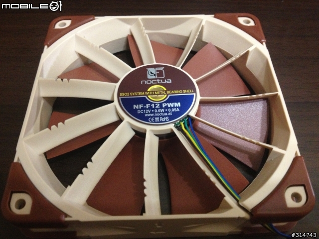 [開箱分享]貓頭鷹Noctua 2013全新款式風扇