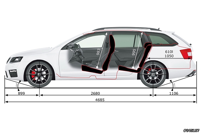 New ŠKODA Octavia Combi RS(gti 7旅行車版)