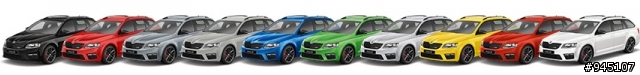New ŠKODA Octavia Combi RS(gti 7旅行車版)