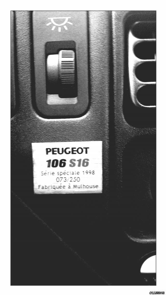 註定短暫的故事[翻新中古車]1998 PEUGEOT 106S16 073號