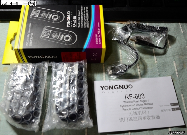 永諾YN560 III 閃光燈+ 永諾RF603無線離閃 使用心得!!