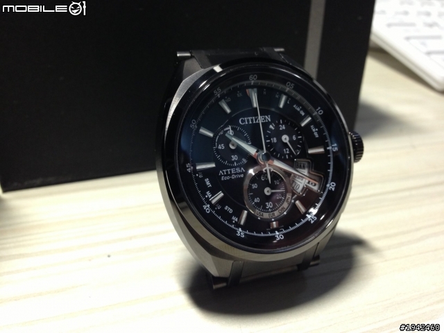 CITIZEN 光動能ATD53-3012(金城武代言烏骨版)簡易開箱