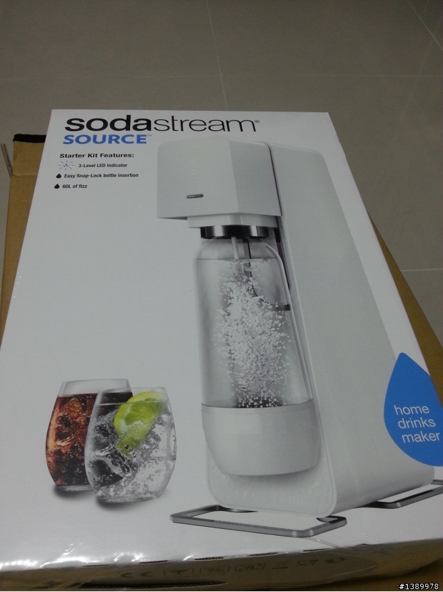 『開箱文』Soda stream 汽泡機 - 夏天解渴、清涼的選擇