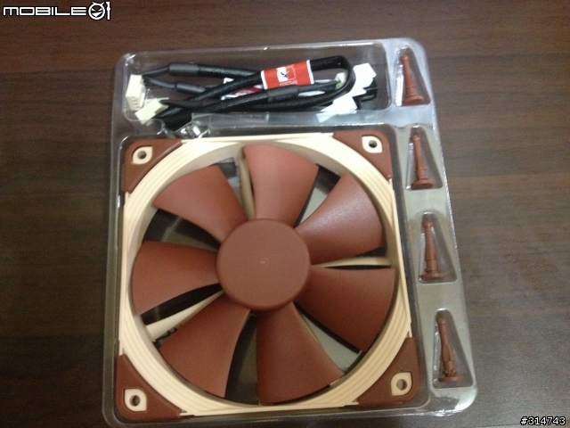 [開箱分享]貓頭鷹Noctua 2013全新款式風扇