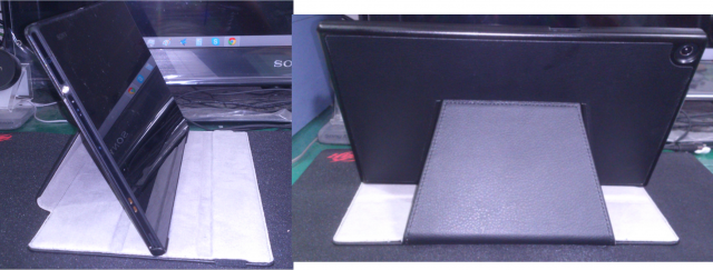 ~SONY Xperia Tablet Z 自行DIY的充電底座(改善版本)+皮套分享~