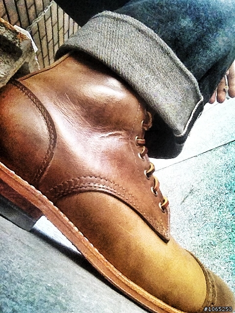 不負責之二開箱文_OAK STREET BOOTMAKERS_Natural Cap-Toe Trench Boot