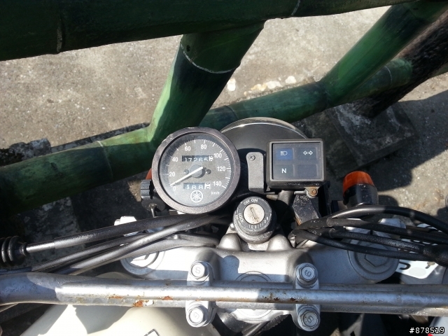 看了就讓人不捨及心疼的YAMAHA TW225(警用機車)