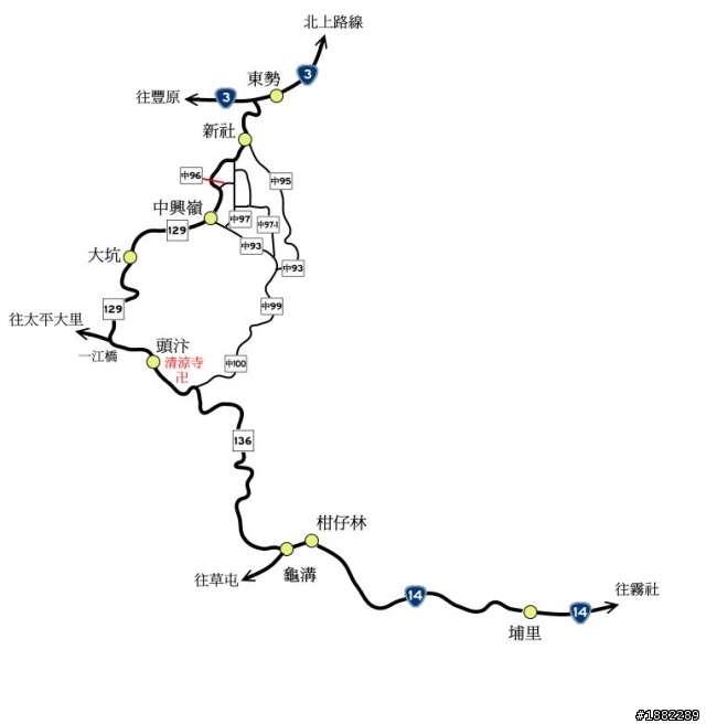 分享路線文--從東勢到埔里的多種走法