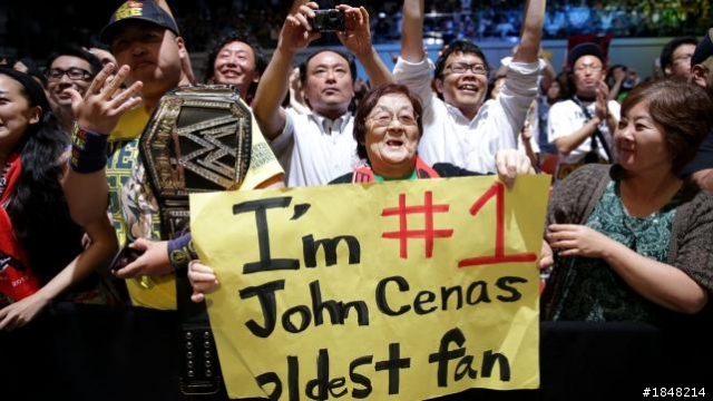 * 我 干 你們 那裡 * 姜熙娜 對臺灣粉絲真情告白! (羞~) WWE RAW Live Taipei 2013 07 06   * WWE 2K15 *