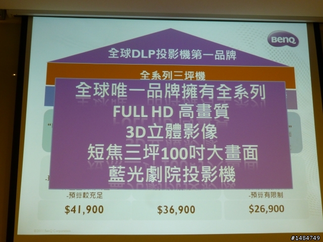 有了BenQ三坪投影機，3坪客廳變身100吋超大3D娛樂視廳室-「參加BenQ投影機體驗活動心得分享」