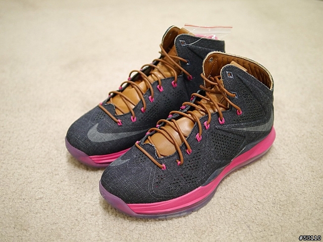 [分享] Nike LeBron X EXT Hazelnut & Denim QS