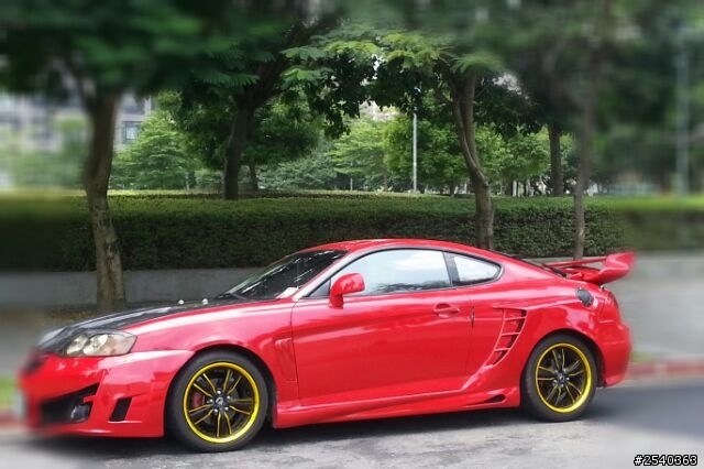 現代 Coupe (Tuscani) 稀有 雙門跑車 (純分享)