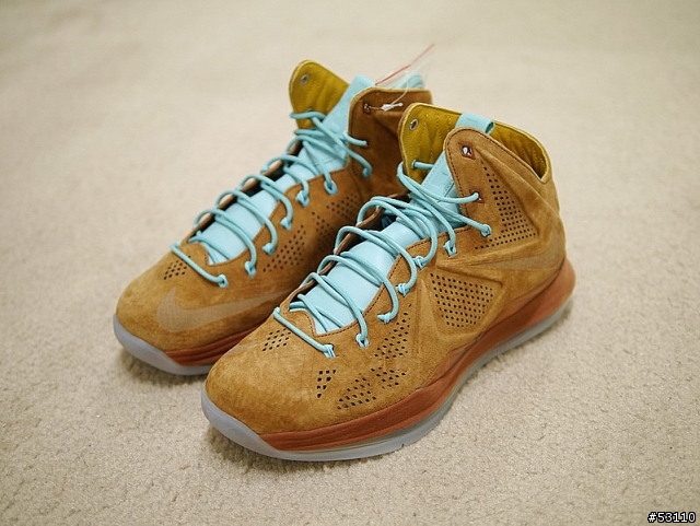 [分享] Nike LeBron X EXT Hazelnut & Denim QS