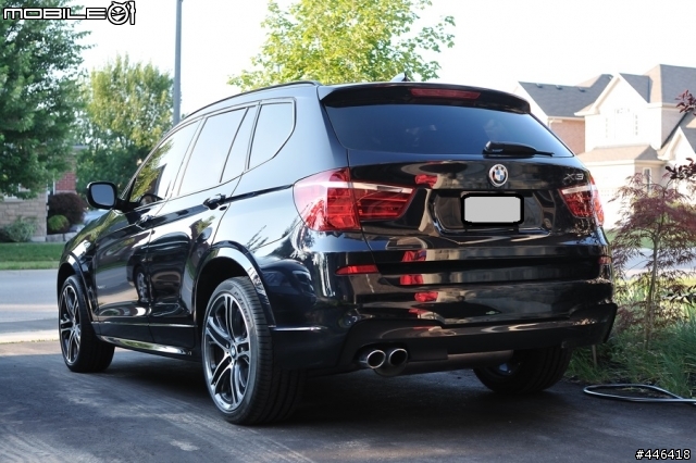 X3 F25 35i Carbon Black + 310 M 小開箱