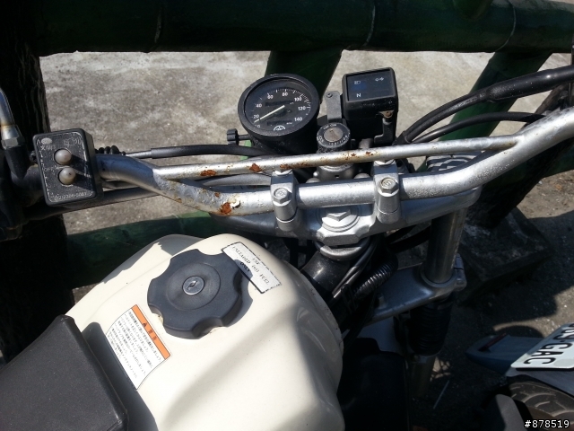 看了就讓人不捨及心疼的YAMAHA TW225(警用機車)