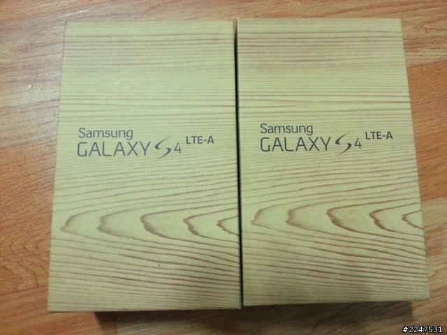 三星 S4 LTE-A 暨E330S 到手嘍，簡易開箱上圖共享