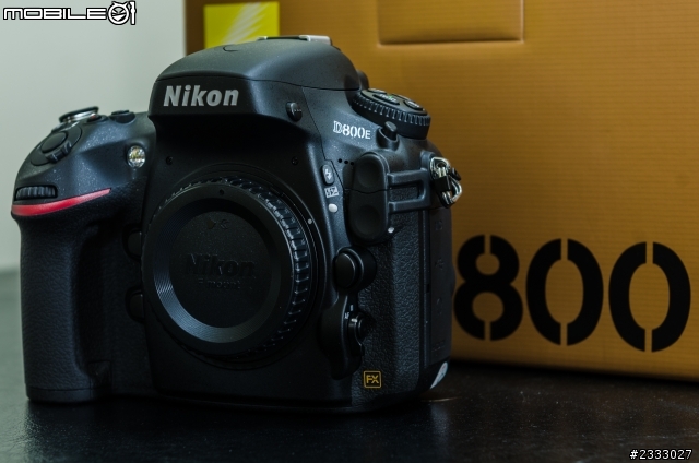 Nikon D800e 簡易開箱