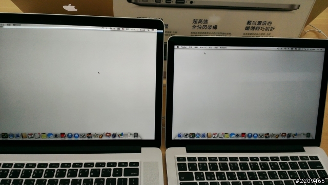 [圖多]踢爆蘋果retina15寸macbook 維修備料，疑似為黃屏翻修(瑕疵回收？次級品)，換了5片了都這樣